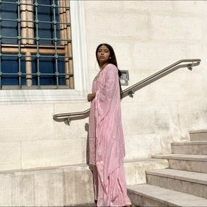 Three piece stitched suit.